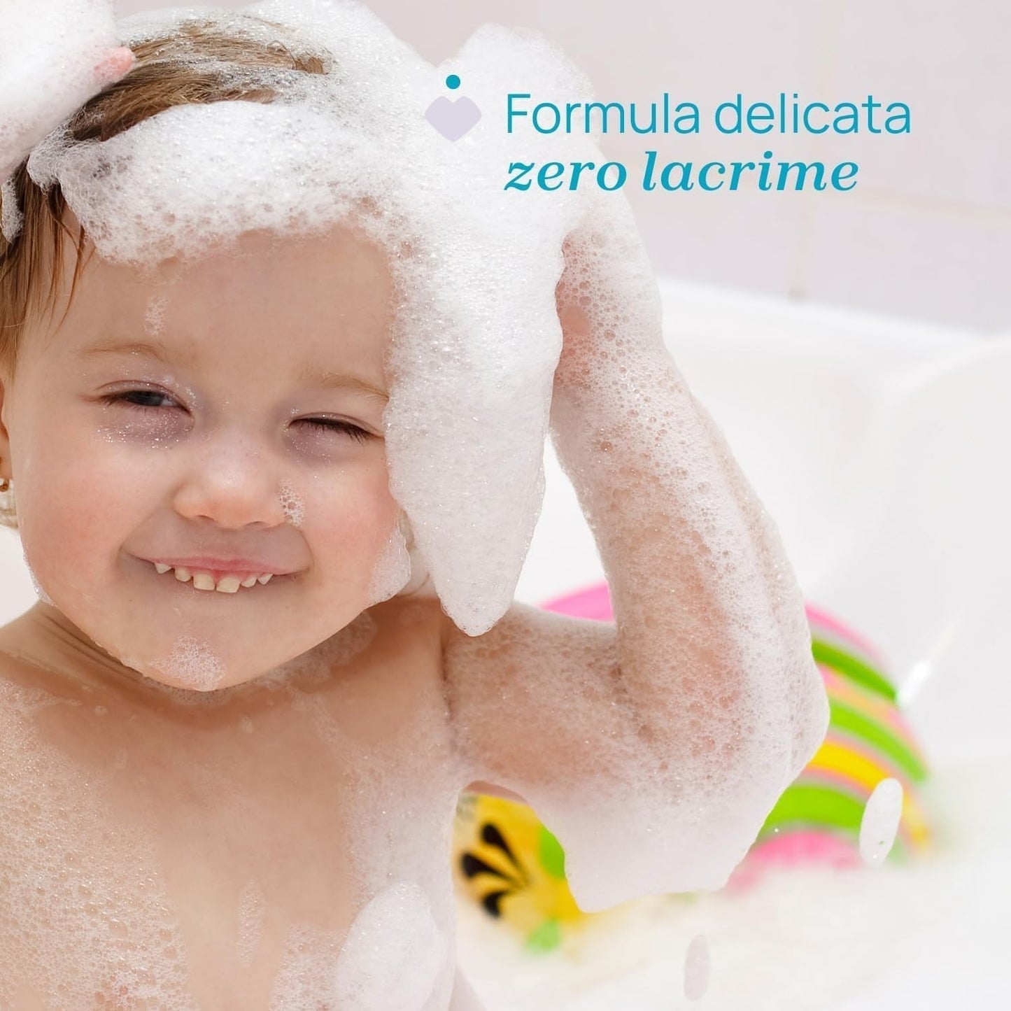 Chicco KIDS - ÖMLIG HUD - 2 I 1 MOUSSE: SCHAMPO OCH KONDITIONERING, 150 ml Barn - Bad och hudvård Naty Shop