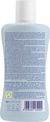CHICCO NATURAL SENSATION - SET 2: 1 SCHAMPO OCH BAD - ICKE-TORKANDE 200 ML, 1 4IN1 CHANGE CREAM 100 ML Barn - Bad och hudvård Naty Shop