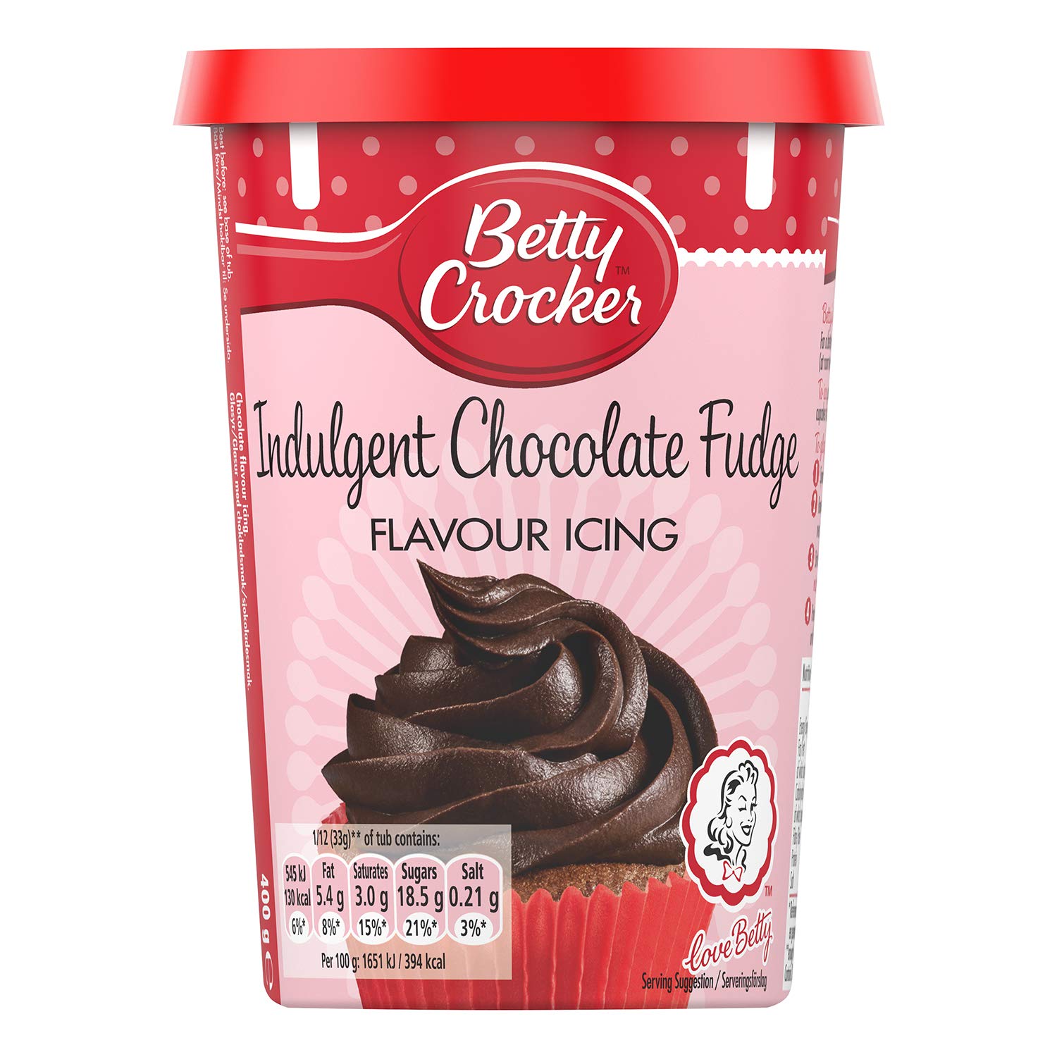 Chokladfudgeglasyr 400g - Tårtglasyr med choklad och kola Naty Shop sockerpasta