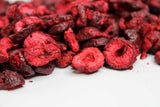 Frystorkade körsbär 100g - Frystorkade bittra körsbär - Frystorkade torkade frukter - Skivade torkade bittra körsbär - Perfekt för bakning, dekoration, müsli och desserter Torkade produkter Naty Shop
