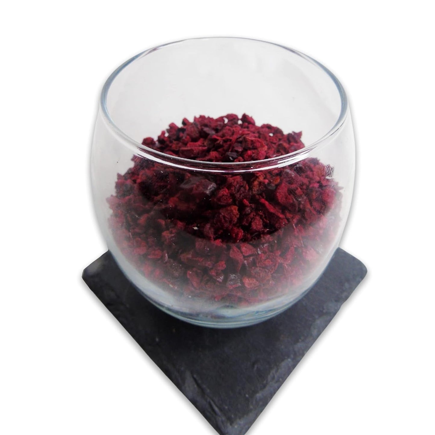 Frystorkade körsbärsbitar 100g - Frystorkade frukter - Frystorkade torkade frukter - Torkade bittra körsbär - Perfekt för bakning, dekoration av tårtor, snacks, müsli och desserter Torkade produkter Naty Shop