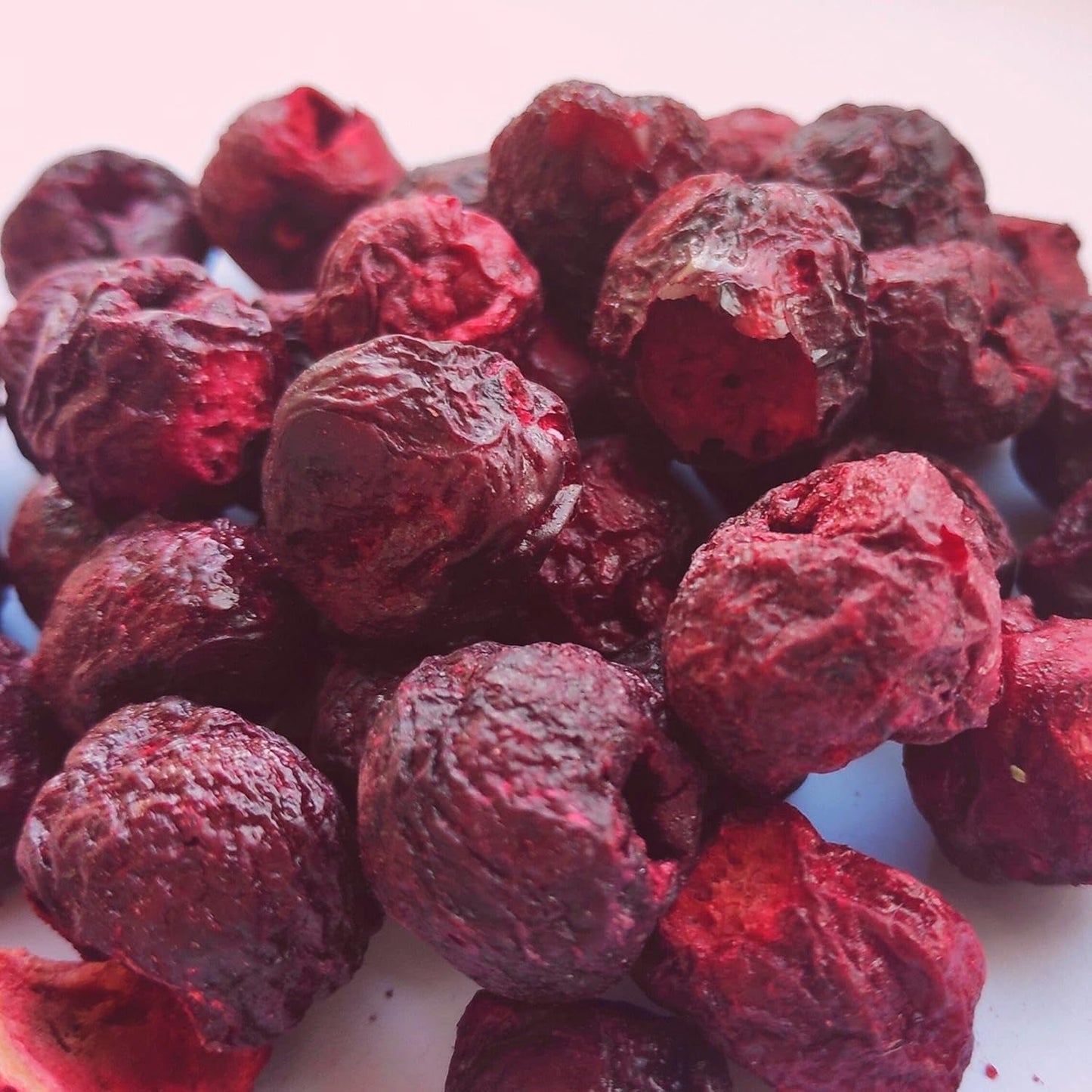 Freeze-dried cherries | Dried sour cherries | Frystorkade frukter | Frystorkade torkade frukter | Frystorkade frukter Torkade körsbär | Päls Smoothie Frystorkade frukter (90g) Dehydrerade produkter Naty Shop