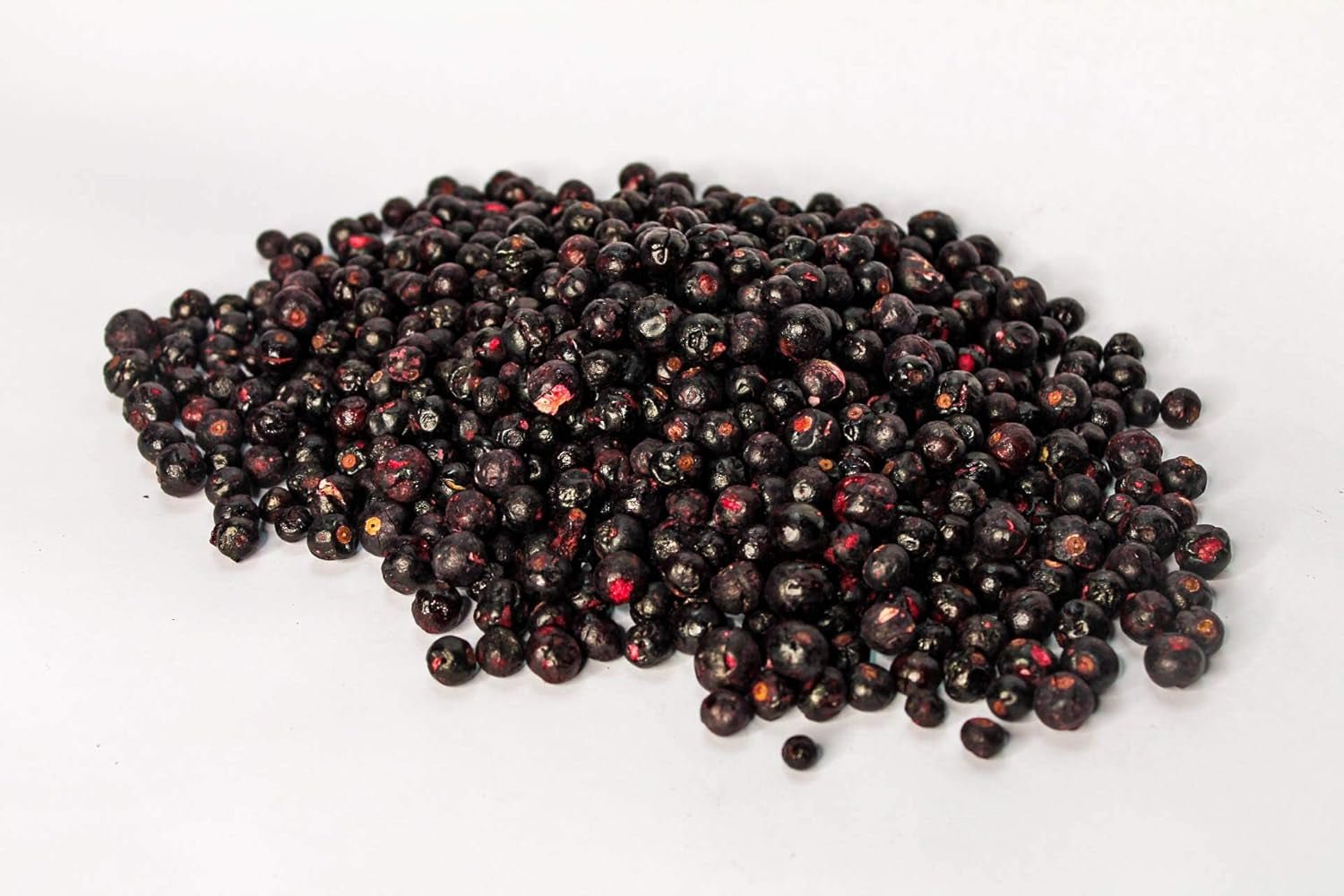 Frystorkade svarta vinbär 250g - Frystorkade frukter - Frystorkade torkade frukter - Torkade svarta vinbär för bakning, müsli, dekoration av kakor, desserter Torkade produkter Naty Shop