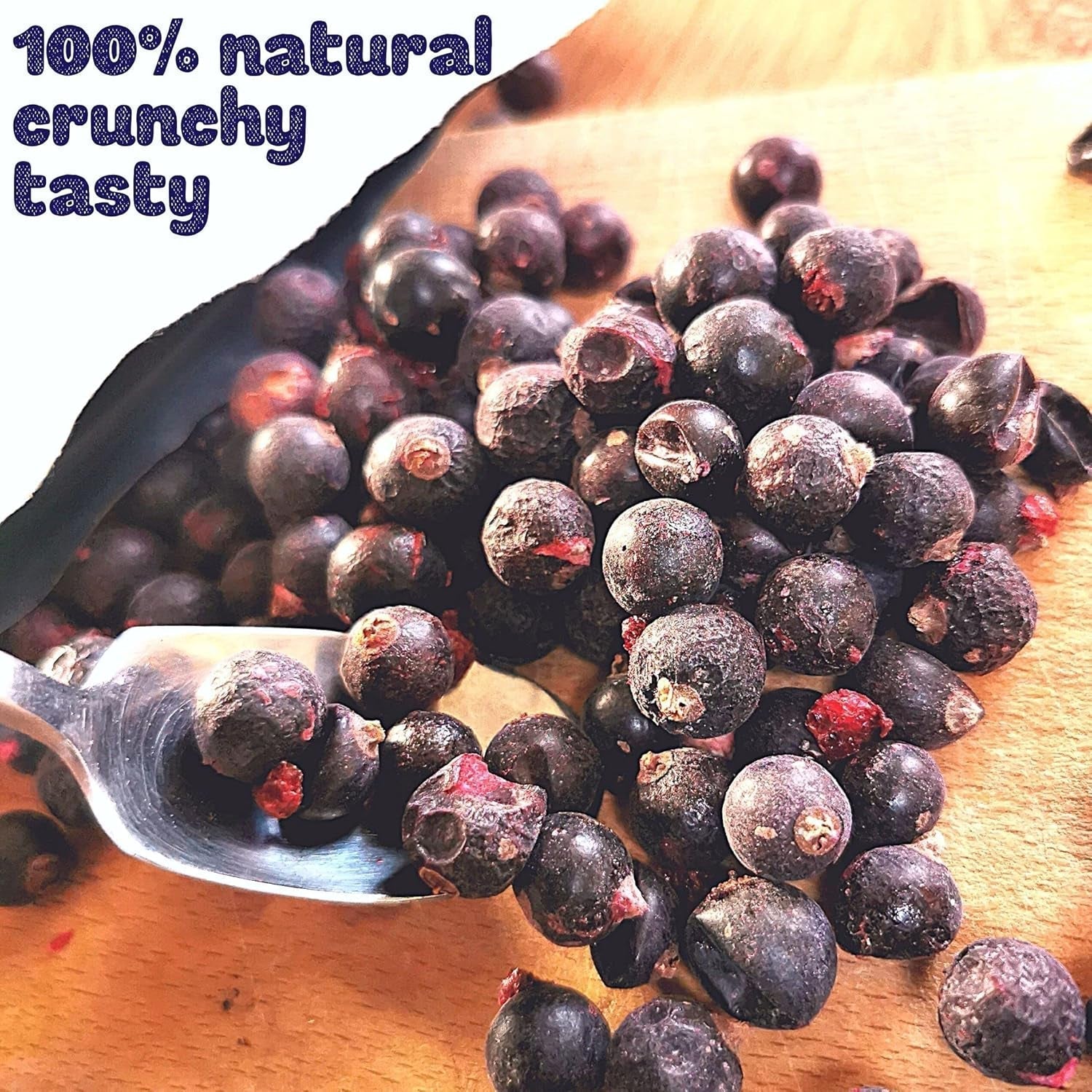 Frystorkade svarta vinbär | 100 % naturliga torkade vinbär | Inget tillsatt socker Hälsosamt frystorkat godis | Frystorkade frukter Frystorkade frukter Dehydrerade produkter Naty Shop