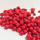 Frystorkade hela röda vinbär 100g - Frystorkade frukter - Frystorkade torkade frukter - Röda vinbär för bakning, dekoration av kakor, snacks, müsli, desserter Torkade produkter Naty Shop