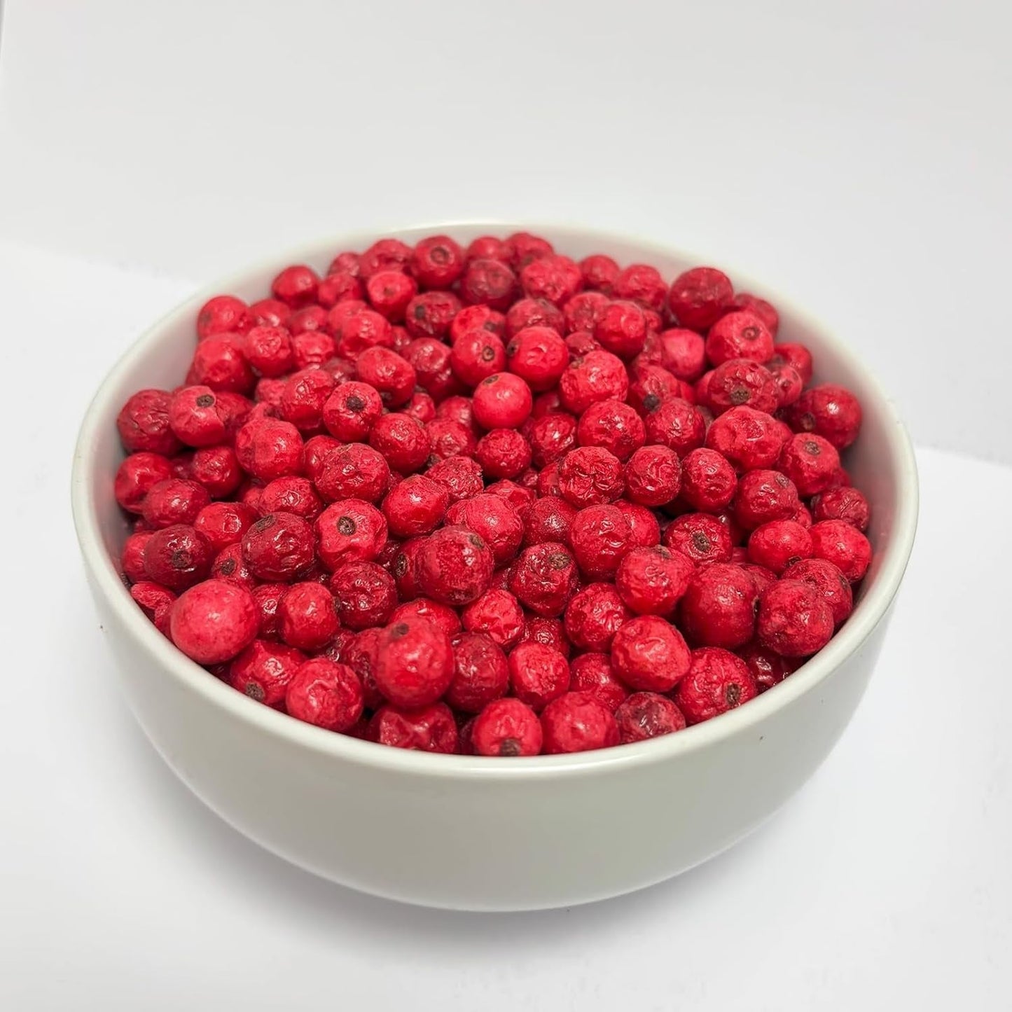 Frystorkade hela röda vinbär 100g - Frystorkade frukter - Frystorkade torkade frukter - Röda vinbär för bakning, dekoration av kakor, snacks, müsli, desserter Torkade produkter Naty Shop