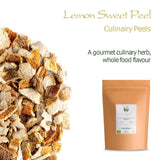 Torkat citronskal Organic Citron Spice - Torkat citronskal Torkat citronskal Ekologiskt citronskal Torkat citronkrydda Citron Lime Torkat citronskal Torkat produkter Naty Shop