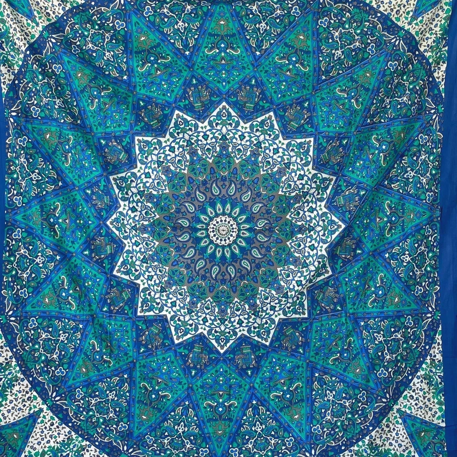 Momomus matta stor picknickfilt strand tunn avvisande Hem - Tillbehör och dekorationer Naty Shop Blå 230L X 210B Cm