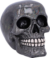 Holografiskt silverfisknätskalle Silver Holografiskt fisknätskalleprydnad Silver 16,5 cm Statyetter & skulpturer Naty Shop Standardtitel