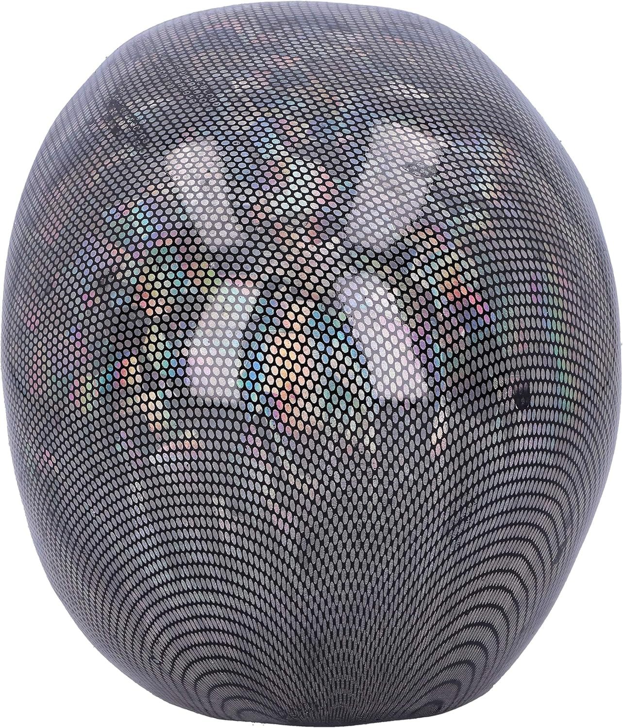 Holografisk fisknätskalle Silver Holografisk fisknätskalle Ornament Silver 16,5 cm Statyetter och skulpturer Naty Shop