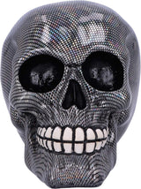 Holografisk fisknätskalle Silver Holografisk fisknätskalle Ornament Silver 16,5 cm Statyetter och skulpturer Naty Shop
