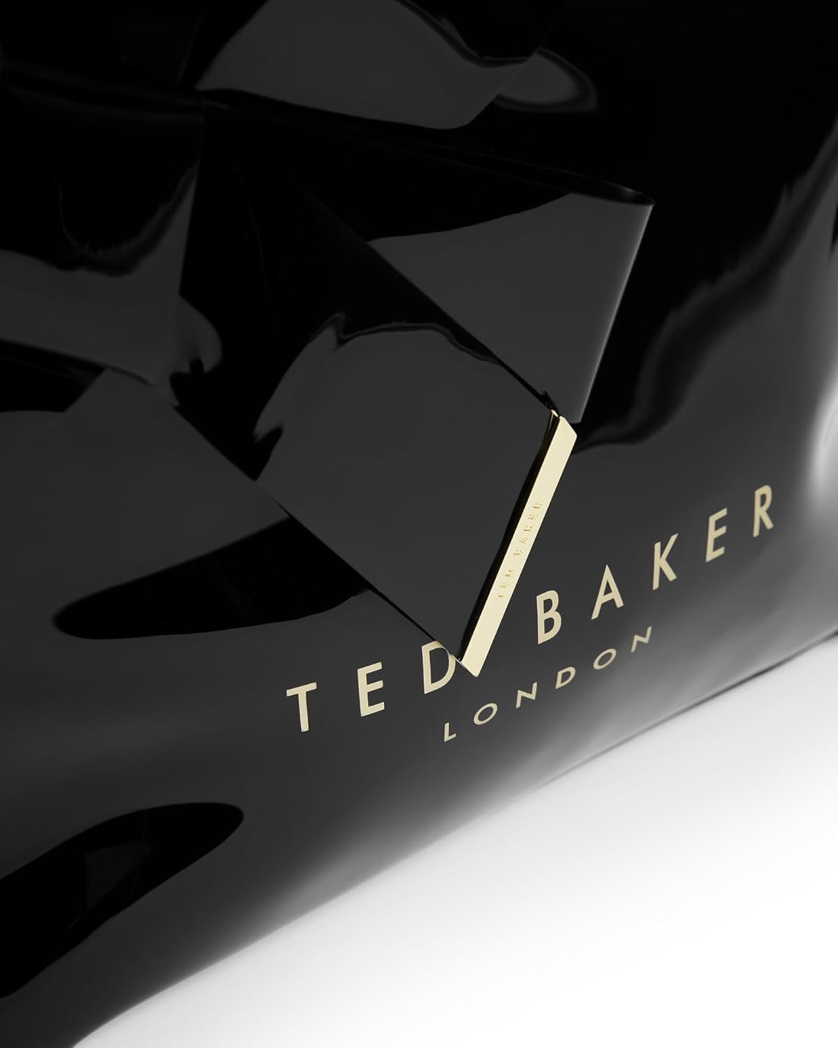 Ted Baker Dam Nikicon Vinyl Rosett Shopper Väskor Dam Naty Shop