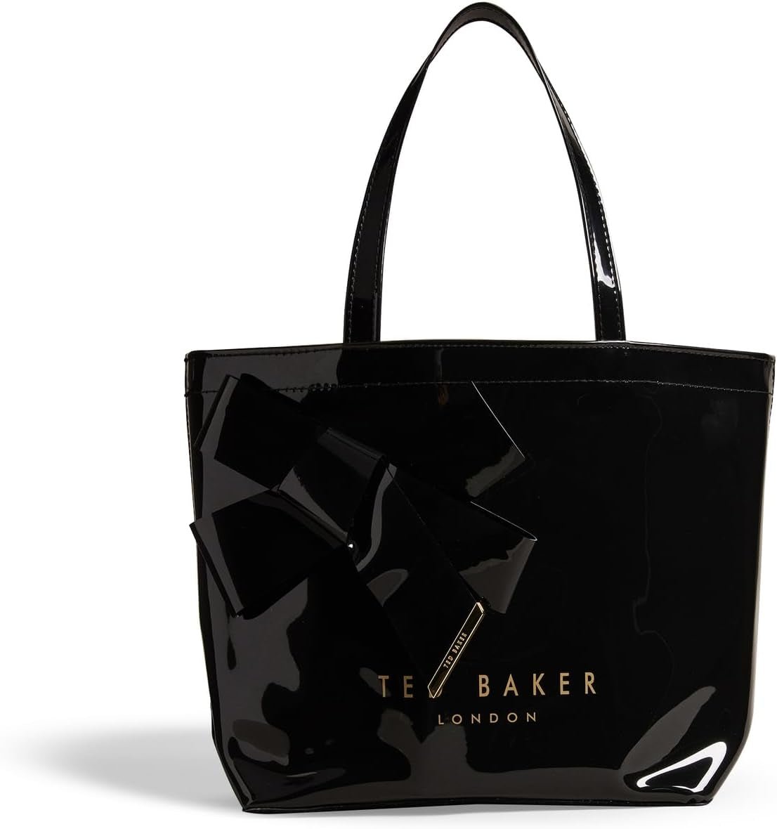 Ted Baker Nikicon Dam Vinyl Rosett Shopper Väskor Dam Naty Shop Svart