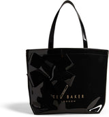 Ted Baker Nikicon Dam Vinyl Rosett Shopper Väskor Dam Naty Shop Svart