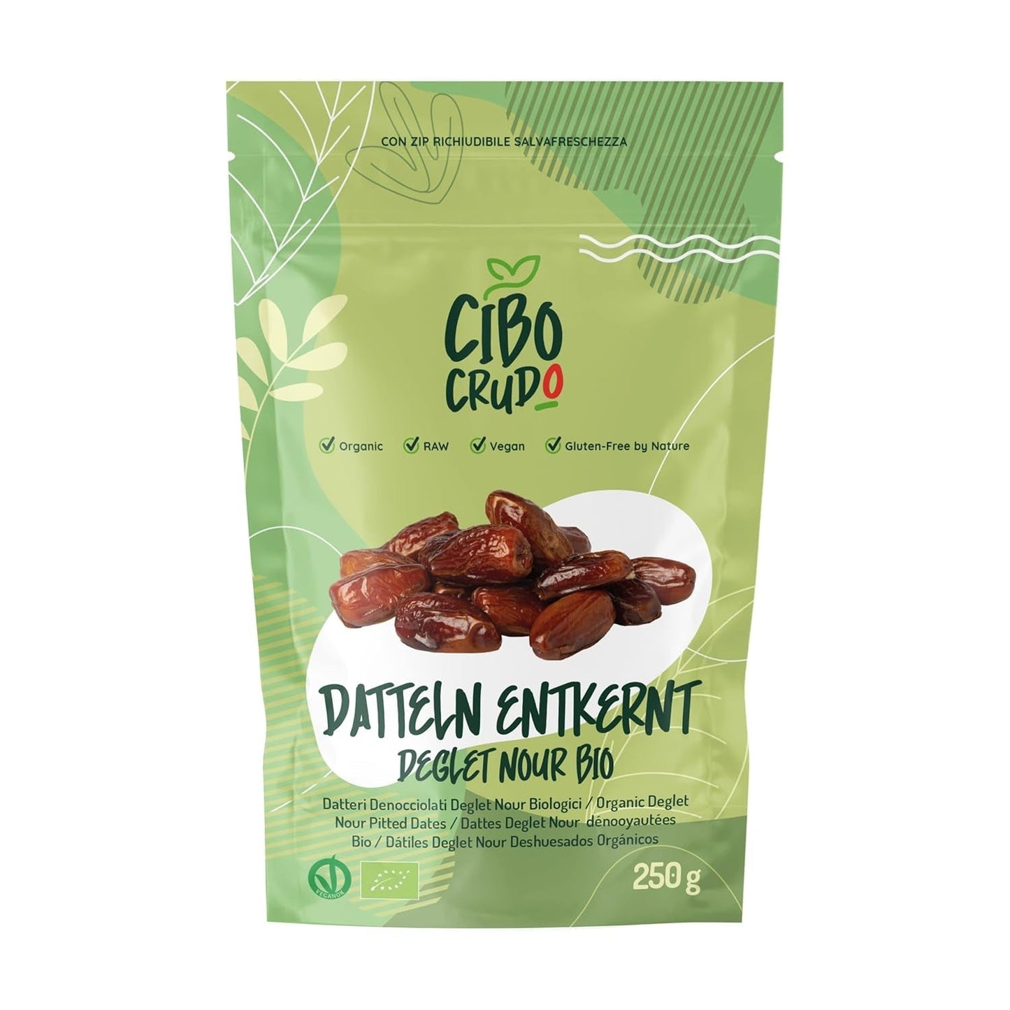 Deglet Nour Bio fröfria dadlar - 500g. Naturliga ekologiska Deglet Nour torkade dadlar. Torkade dadlar. Dehydrerade produkter Naty Shop 250G Date Deglet