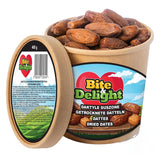 Bite & Delight torkade dadlar - Hela, torkade och naturliga - Aromatiska sötsaker - Läckra och saftiga - Färdigt fruktsnack - Vegansk - Inget tillsatt socker - 1250g Naty Shop torkade produkter 750 Ml