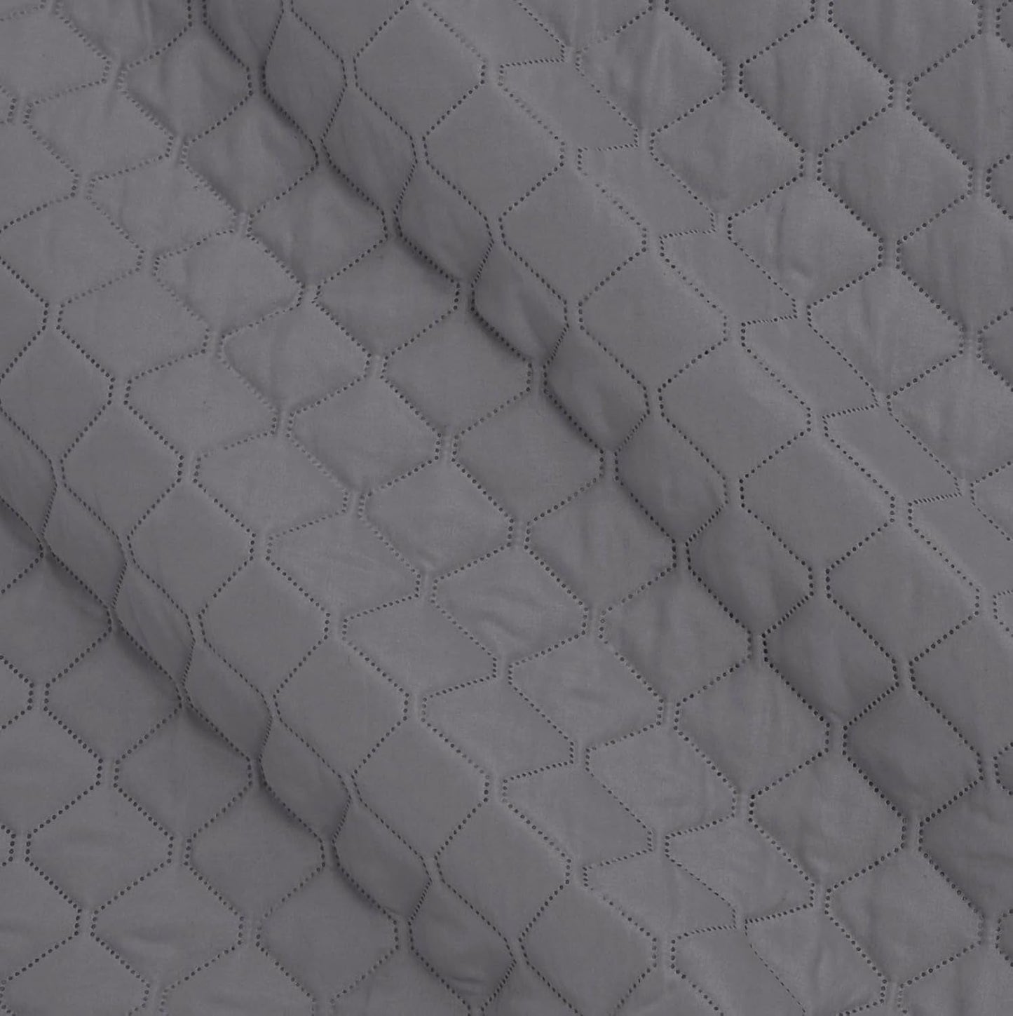 Amazon Basics överdimensionerad täcke med relief, 170 X 210 cm, mörkgrå diamantmönster Sängar och filtar Besuche den Amazon Basics-Store
