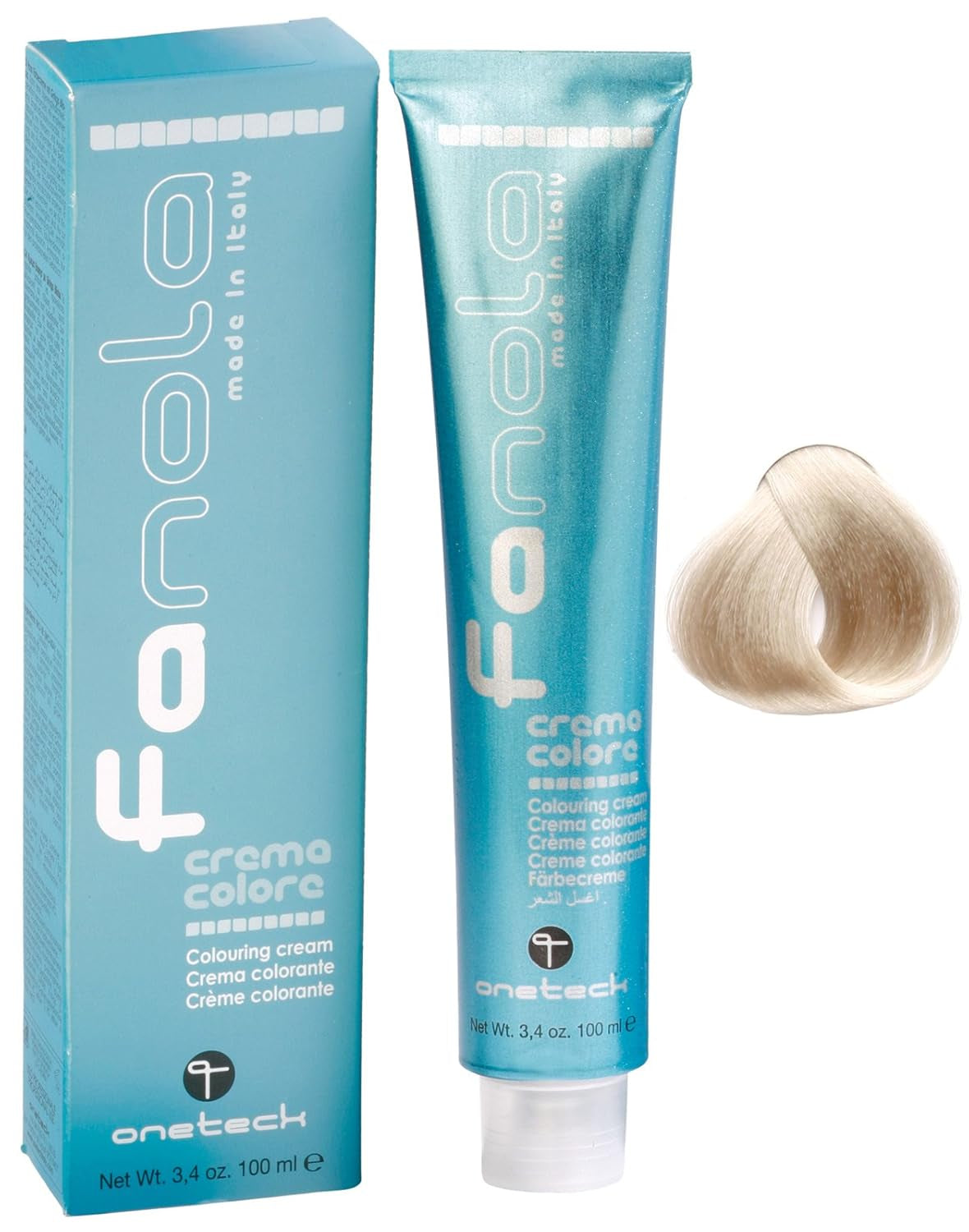 Fanola crema colore Färgkräm 7.0 Blond, 100 ml