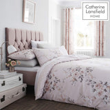 Catherine Lansfield Canterbury överkast, lättskött, Blush, överkast - 220X230Cm sängar och filtar Catherine Lansfield