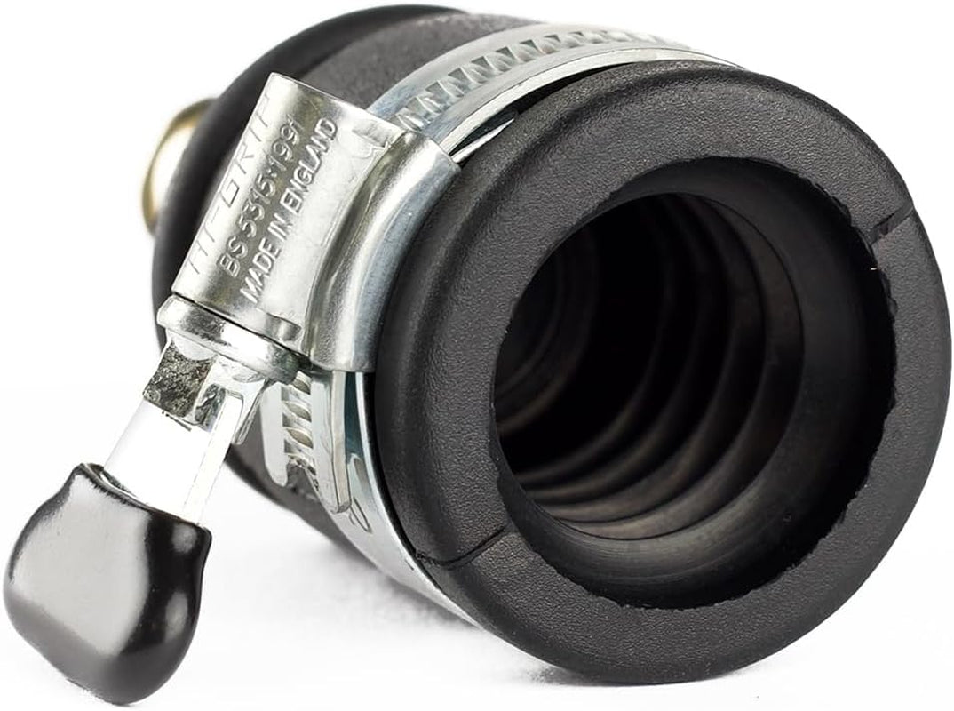Push-fit krananslutning | Diameter 20-30 mm | Massiv mässing | Säker och hållbar | Säker fixering | Robust och korrosionsbeständig, svart/silver/guld
