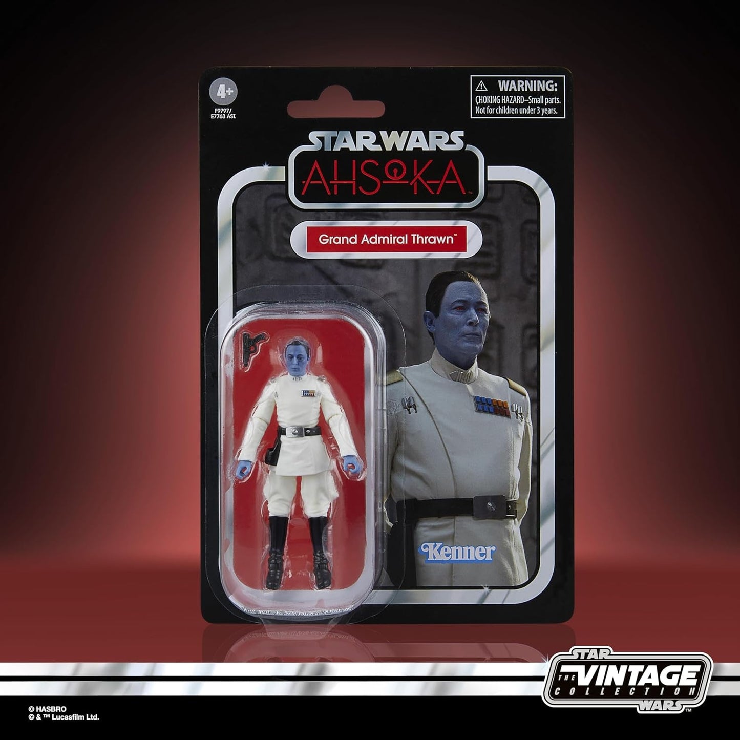 Star Wars Grand Admiral Thrawn Vintage Collection Star Wars: Ahsoka Collectible Actionfigur (9,5 cm skala) Actionfigurer Naty Shop