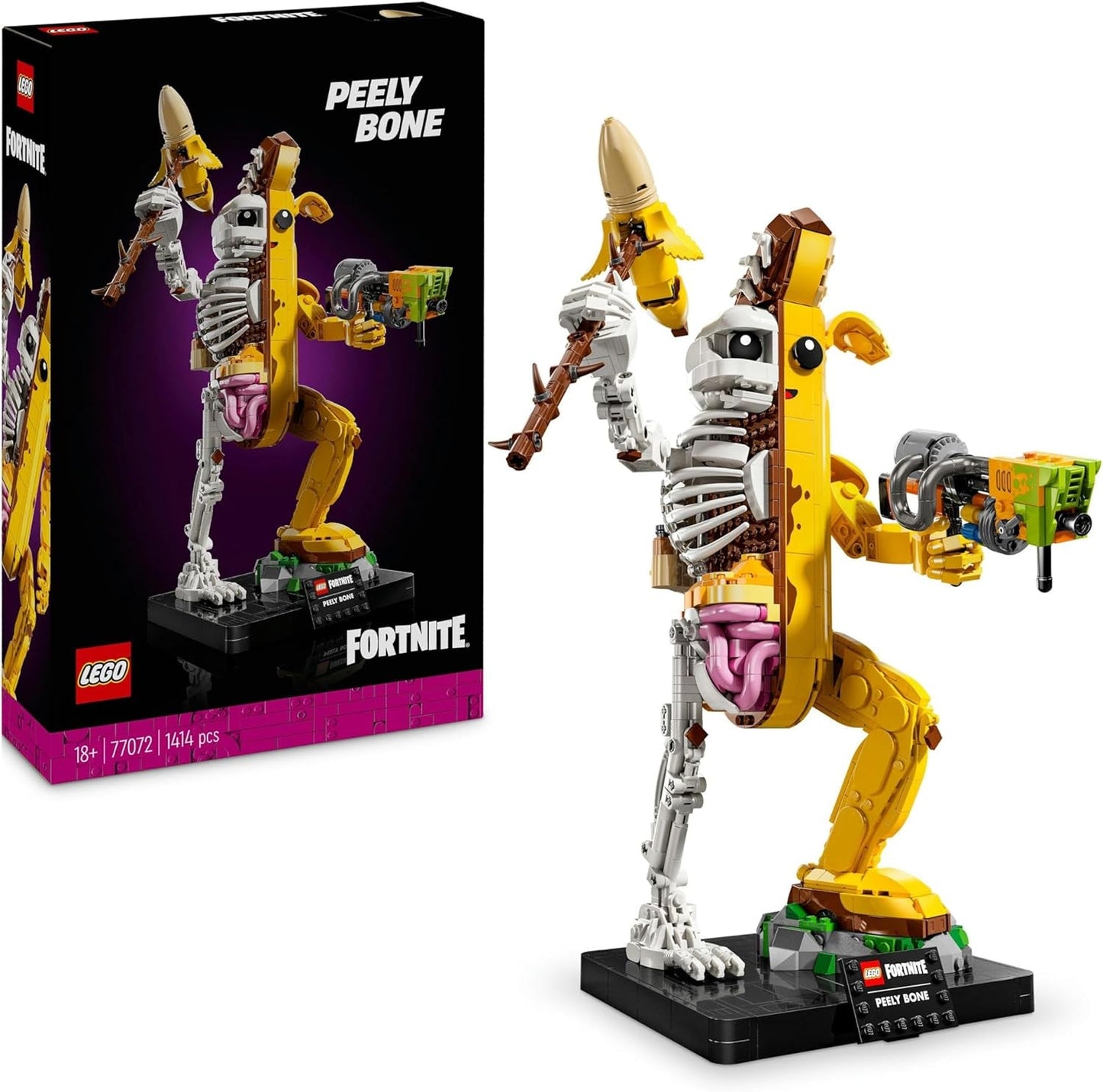 LEGO Fortnite benshali - Inklusive målarkastare och skålplockning - Samlarobjekt för videospelsfans - Byggset för vuxna som hem- eller kontorsdekoration - 77072 Byggset Besuche den LEGO-Store Standardtitel