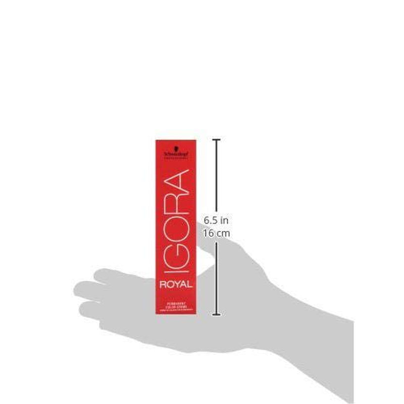 Schwarzkopf IGORA Royal Premium Hårfärg 4-0 mellanbrun, 1 förpackning (1 x 60 g) Hårfärgning Naty Shop