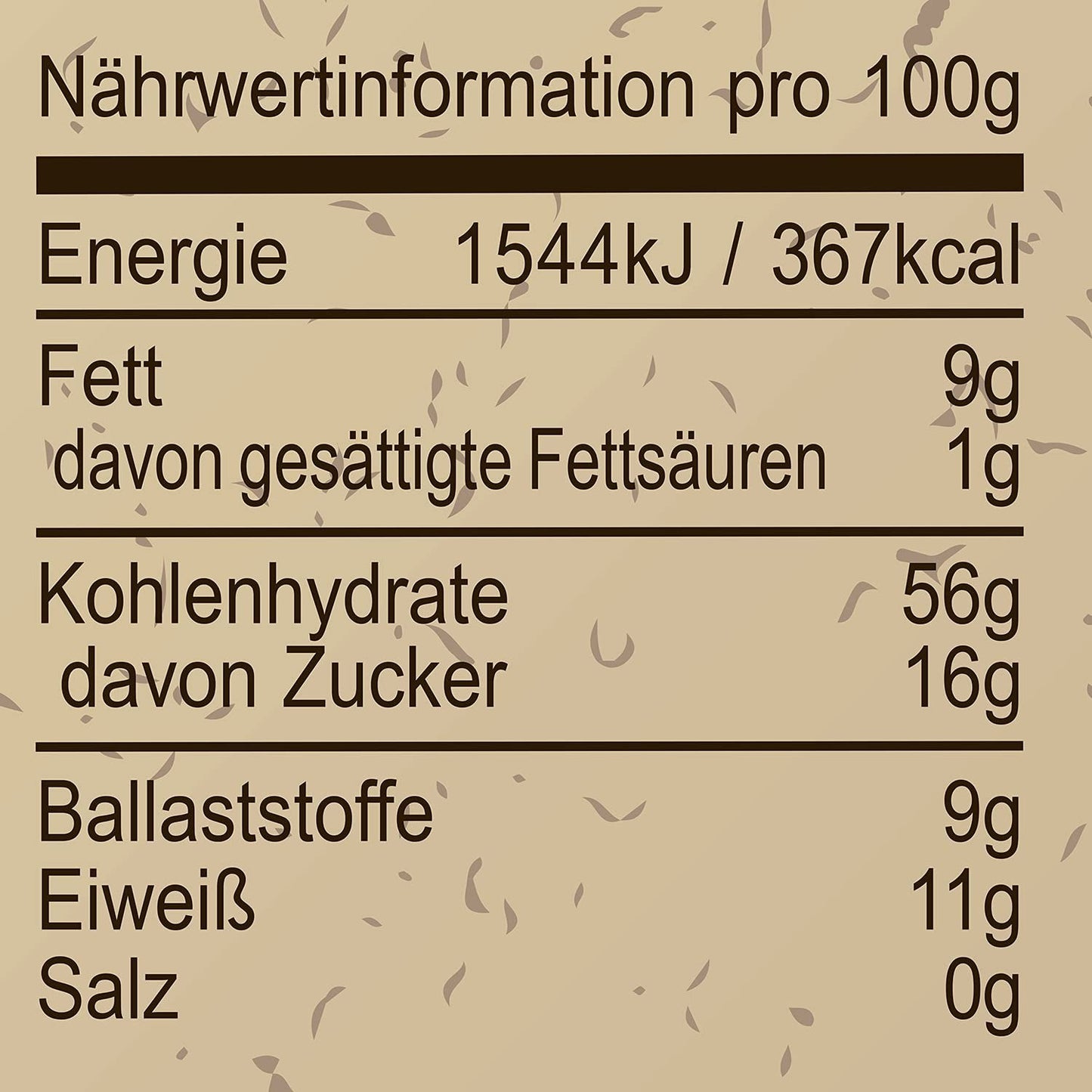 Seitenbacher Bio Müsli Voll-Biologische Mischung I Ohne Zugesetzten Zucker I Ohne Zugesetztes Fett I (1 X 750 G) Spannmål Naty Shop