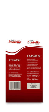 Caffè Trombetta Italien Kaffee Geröstete Kaffeebohnen, klassisk. En perfekt Harmonie zwischen Aroma och Körper - 1 kg