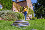 HOZELOCK-slang - Ultramax 12,5 mm x 30 m, upp till 70 % återvunnen PVC, robust, väderbeständig, vridfri, böj- och krossbeständig, grå