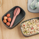 BergHoff dubbel bento box - Leo (lunchbox set 19x12,5x9 cm, två lådor, mikrovågssäker, lufttät försegling, diskmaskinsäker, perfekt för snacks / snacks / sallad) 3950126 Matförvaringslådor Naty Shop
