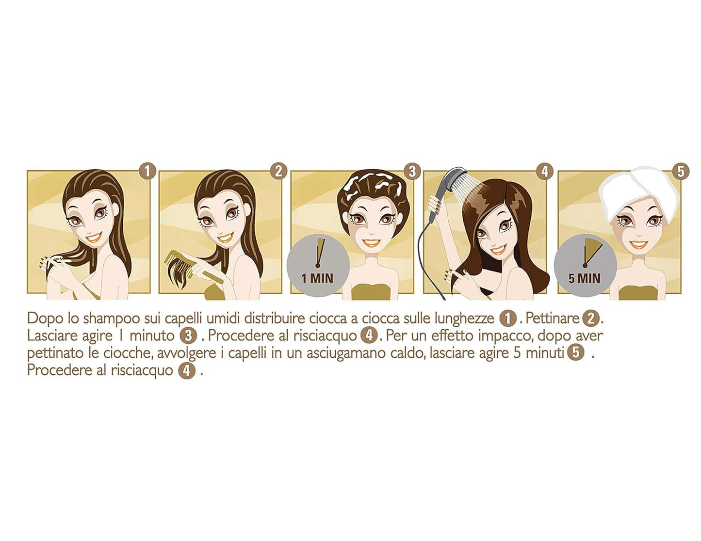 Regenererande mask - 250 ml, 21 Naty Shop hårmask