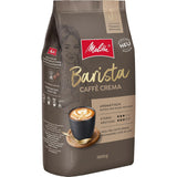Melitta Barista Classic Crema, Hela Kaffebönor 1kg, Ungemahlen, Kaffeebohnen für Kaffee-Vollautomat, medium Röstung, Stärke 3, Verpackung kan varieran