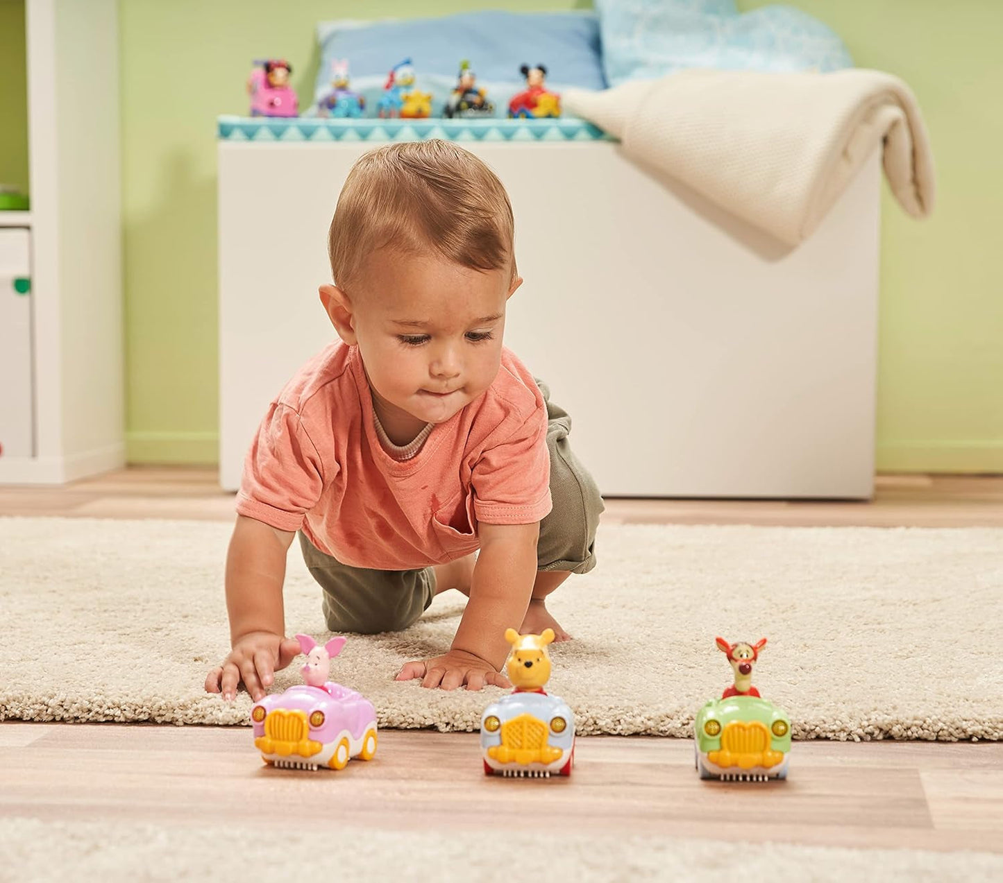 Vtech TUT TUT Baby Flitzer - Tiggers cabrioletbil - Leksaksbil med musik, meningar och intressanta ljud - För barn i åldrarna 1-5 år Bebe Toys Naty Shop