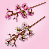 LEGO Botanicals Cherry Blossoms - Konstgjorda blommor att bygga - Skrivbordsdekorationer för barn - Blombukett för visning - Present för kvinnor och män från 8 år - Botany Collection 40725 Byggset Besuche den LEGO-Store