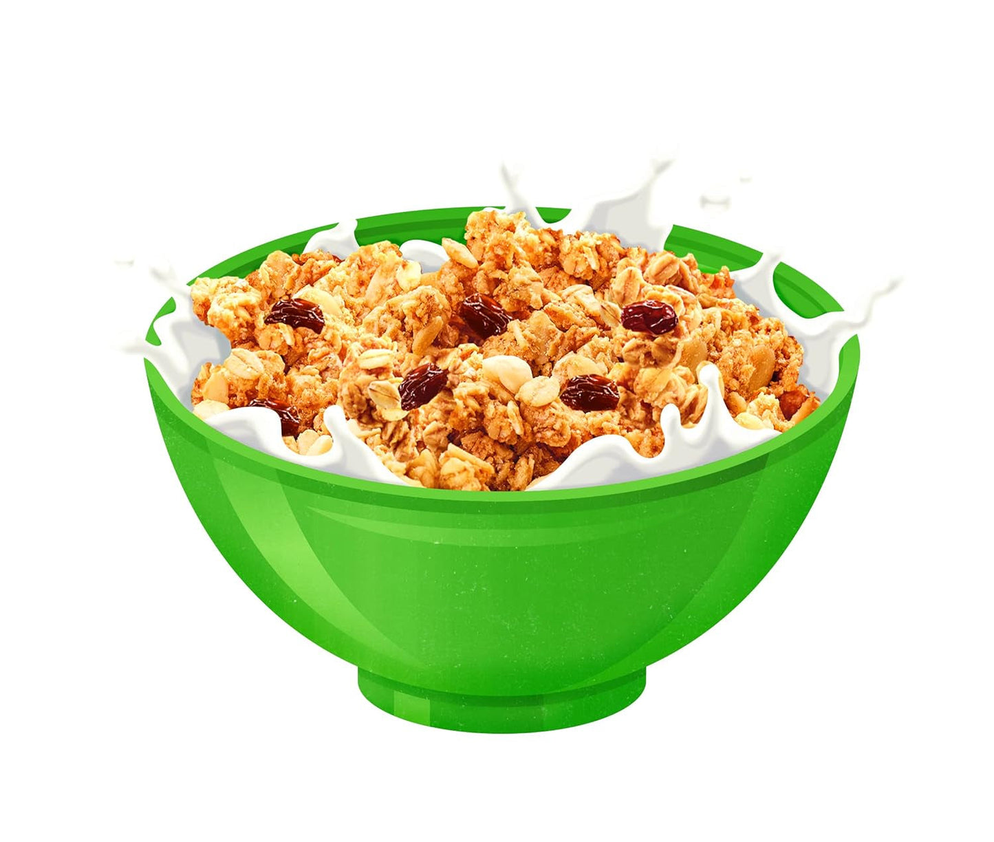 Dr. Oetker Vitalis Classic Crispy Müsli: Stort paket krispig frukostmüsli med russin, 1 paket, 1,5 kg