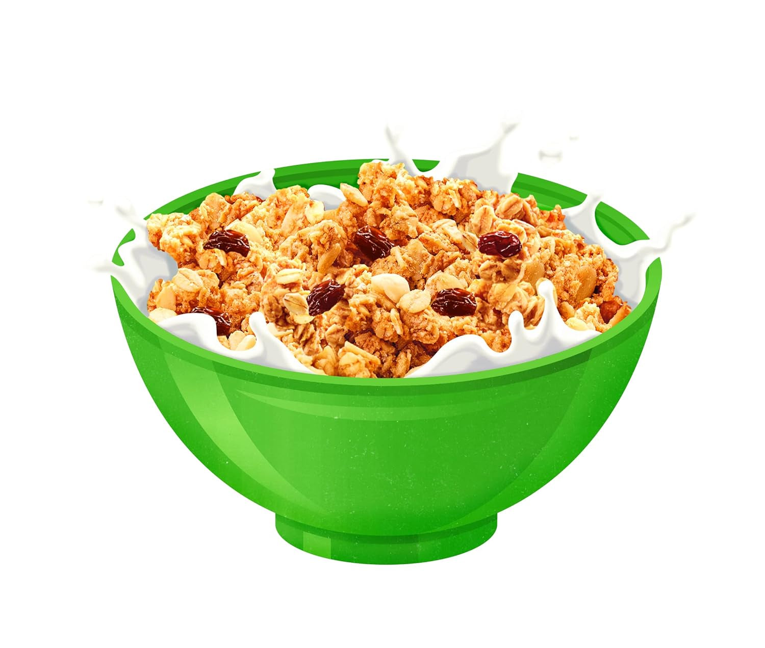 Dr. Oetker Vitalis Classic Crispy Müsli: Stort paket krispig frukostmüsli med russin, 1 paket, 1,5 kg