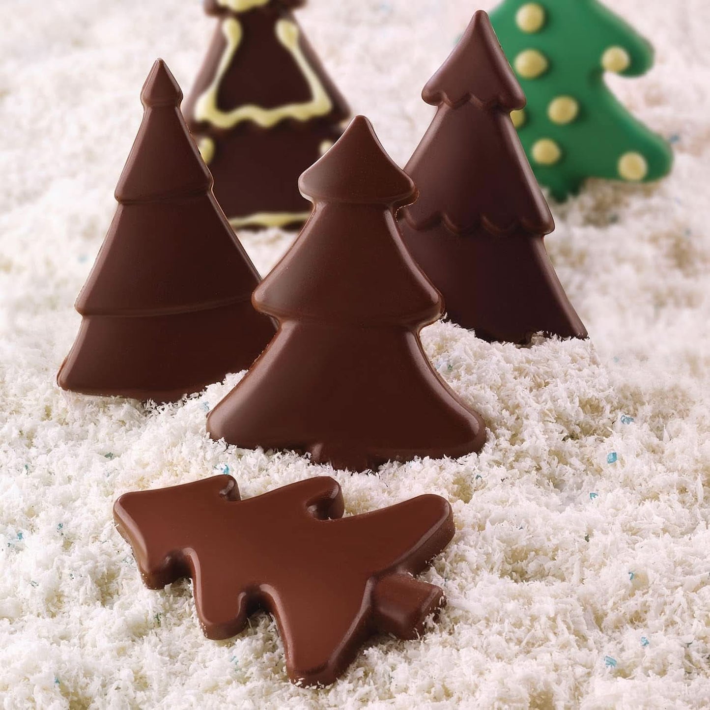 Silikomart 22.146.77.0065, för choklad, "Choco Pine" Kitchen Naty Shop