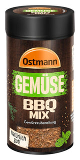 Ostmann Gewürze - Gemüse BBQ Mix | Gewürzzubereitung für Gemüse | Mediterrane Kräuternote für Grillgemüse, Tofu und Co. | 120 g i en sil