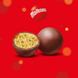 Maltesers chokladbollar med ett krispigt och ljust centrum, luftigt chokladmellanmål, 1 förpackning (1 x 175 g)