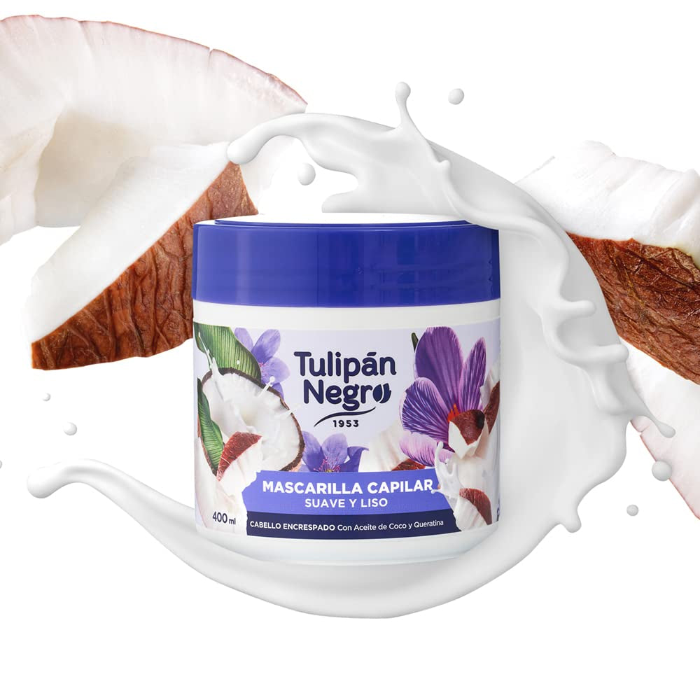 Soft Smooth Black Tulip Mask 400ml Naty Shop Hair Mask Standardtitel
