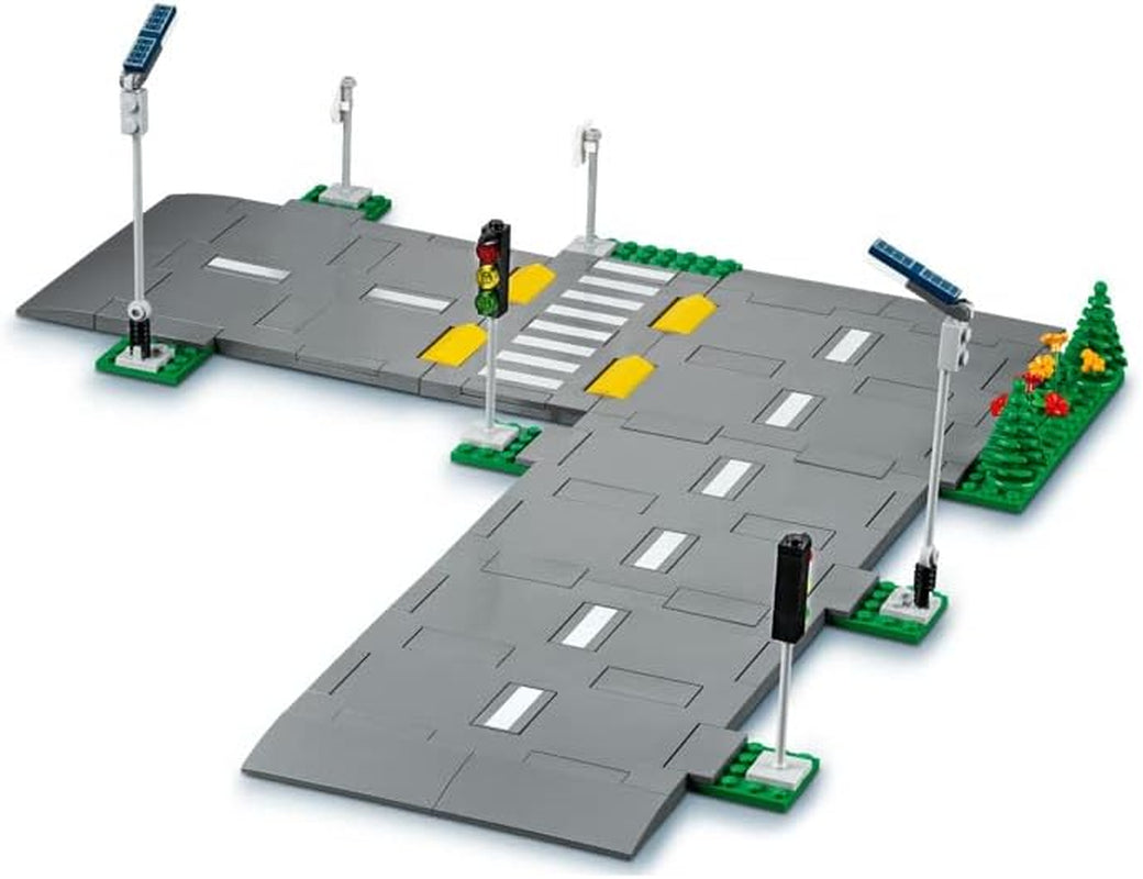 LEGO City Road Korsning med trafikljus Byggset med Glow-in-the-Dark-klossar 60304 Byggset Besuche den LEGO-Store
