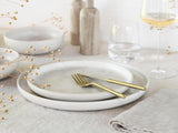 CreaTable, 23714, Uno Athena-serien, 12-delad servisset för 4, porslinstallrikar, diskmaskin och mikrovågssäker, tillverkad i Portugal