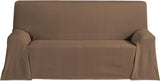 ECOMMERC3 multifunktionellt överkast, storlek 300 X 260 cm, för soffa eller säng, blått multifunktionellt överkast, dekorativt för soffa, säng, soffa Släng, lätt och elegant, blå Sängar och filtar Besuche den ECOMMERC3-Store Brun 130X180 Cm