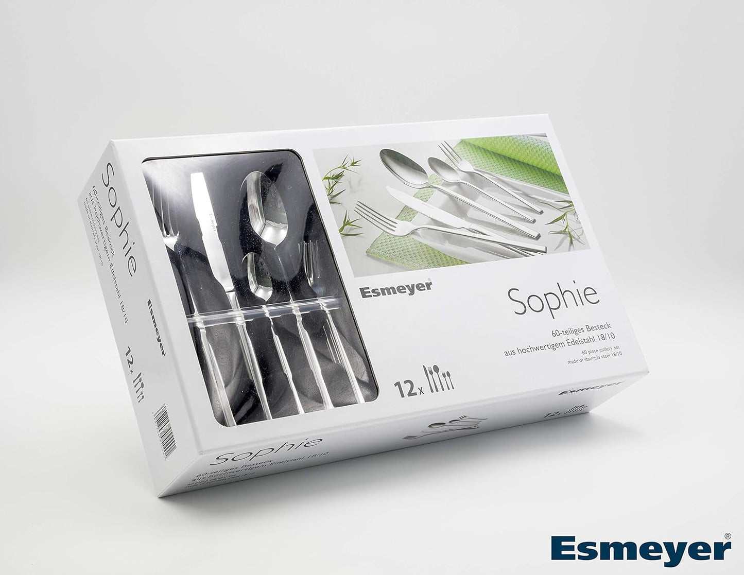 199-830 Sophie 60-delars bestickset, polerad i presentförpackning, Kitchen Naty Shop