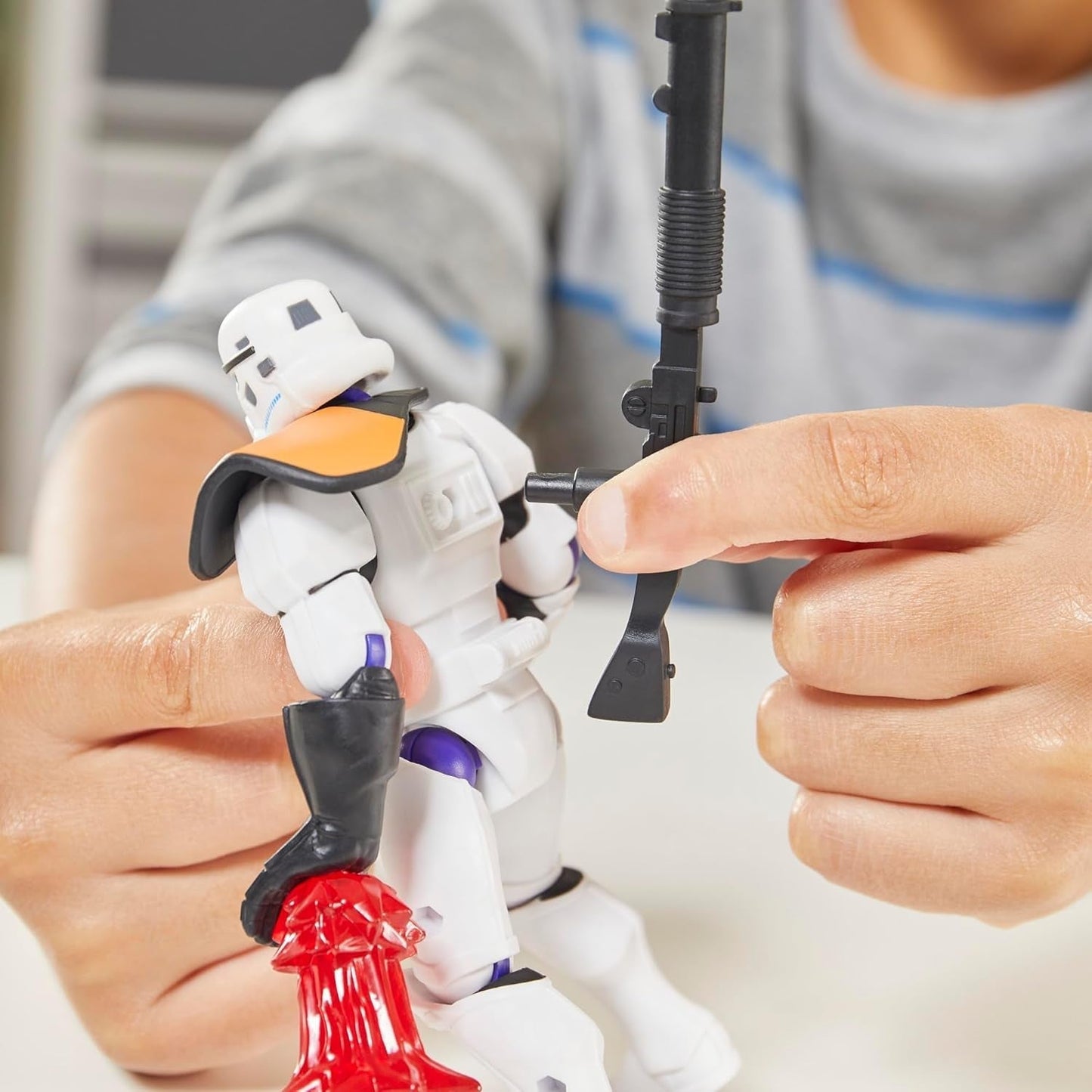 Star Wars Mixmashers Stormtrooper Anpassningsbar Mix-and-Match Actionfigur och tillbehör Actionfigurer Naty Shop