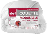 Abeil Couette Modulable Special Couple 220 X 240 Cm Täcken och täcken Naty Shop Standardtitel