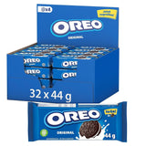 OREO Original - Crunchy cookies med kakao och läcker gräddfyllning med vaniljsmak - 32 x 44g