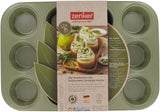 Zenker Muffinform Für 12 Stück – Ressourcenschonende Und Klimaneutrale Backform Für Muffins Und Cupcakes – 12Er Muffinblech Mit Veganer Antihaftbeschichtung Formar och brickor för bakning Naty Shop