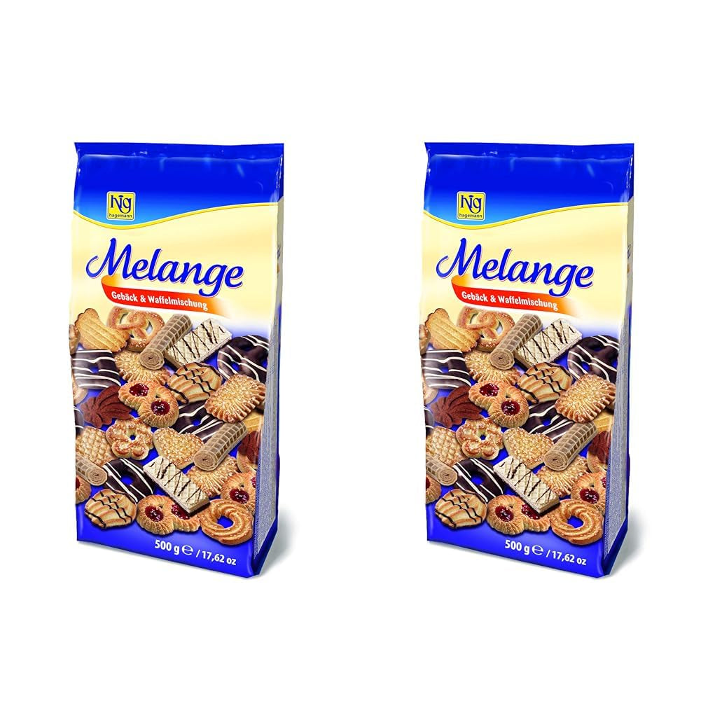 Melange wafer mix, choklad, 500 g (förpackning om 2)